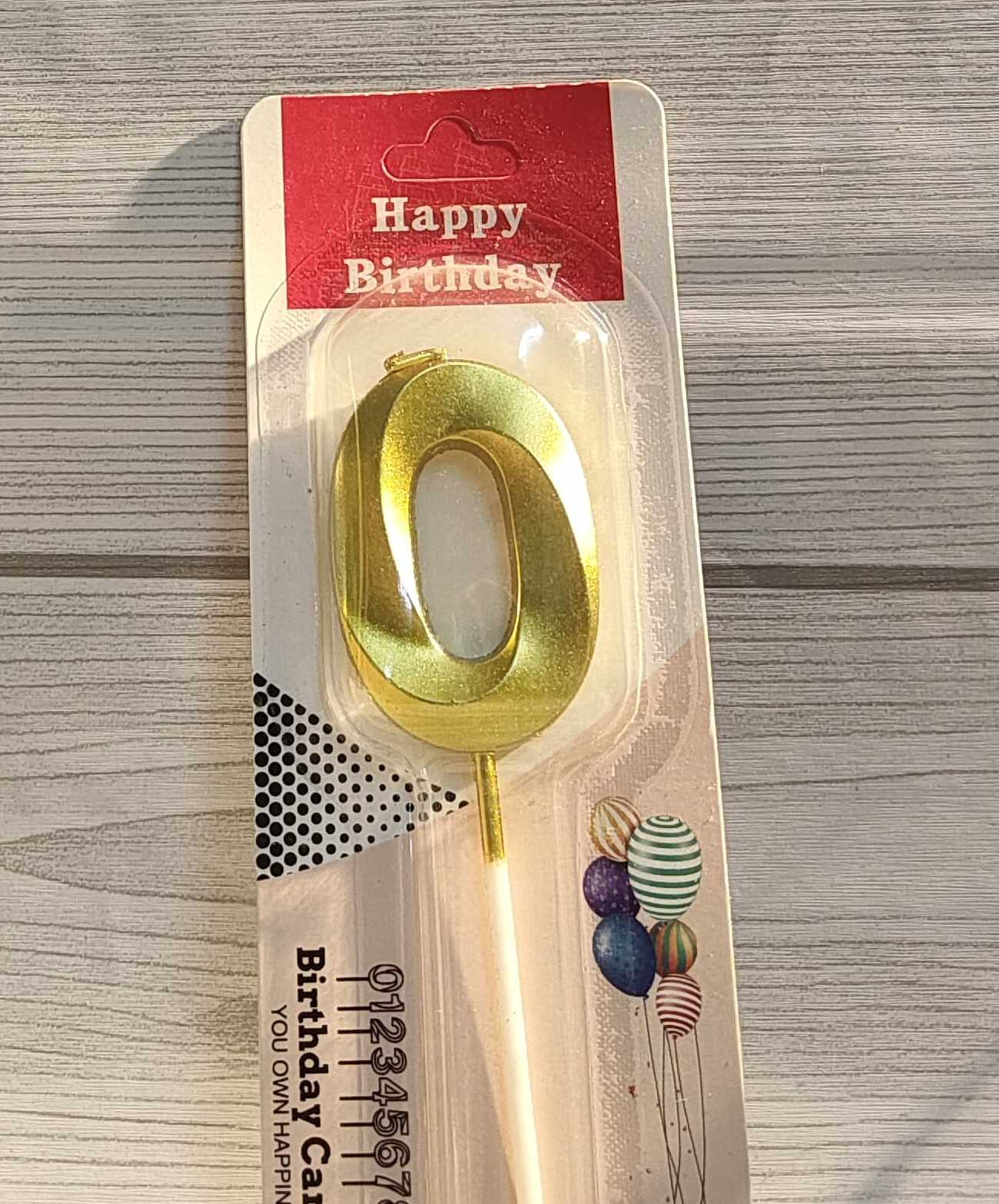 Royal Number Candle No- 0